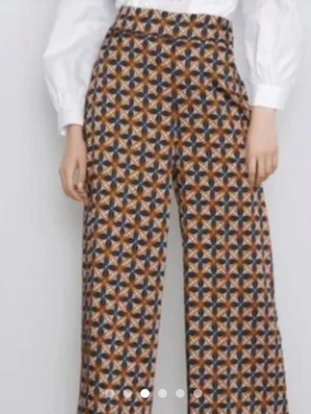 Zara Wide High rise Pants
